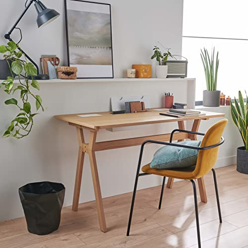 Bureau scandinave chêne 120 cm MOBOX