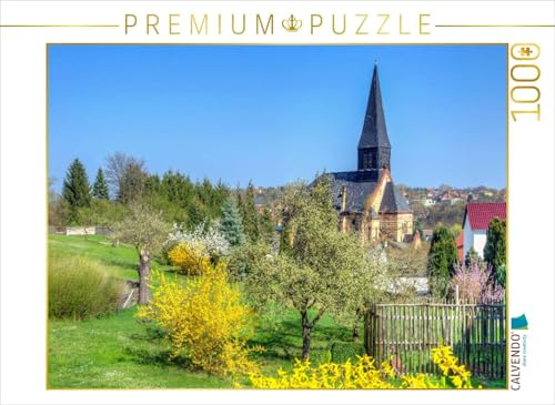 CALVENDO Puzzle An der Molmecker Kirche | 1000 Teile Lege-Größe 64 x 48 cm Foto-Puzzle für glückliche Stunden