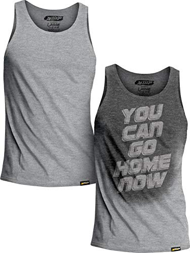 Actizio Schweiß Aktiviert Herren Gym Sport Training Fitness Tank Top - You Can Go Home Now