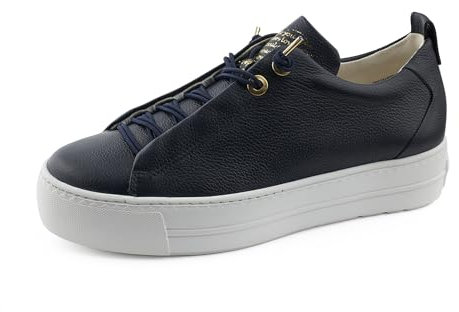 Paul Green Damen, Frauen Low-Top Sneaker,Halbschuhe,straßenschuhe,Strassenschuhe,Sportschuhe,Freizeitschuhe,Turnschuhe,Blau (JA),40.5 EU / 7 UK