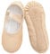 Ballet Shoes Girls Leather Ballet Dance Slipper Full Leather Sole Ballet Flats for Kids Toddler Child Women Adults (Beige, Size 11UK child-EU29)