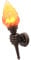 LED Fackel Wandlampe Flammen Lampe Retro Wandleuchte Außen Innen Wandbeleuchtung für Wohnzimmer Schlafzimmer Esszimmer Loft Landhaus Korridor Garten Terrasse Treppenhaus Flur Deko-Beleuchtung