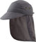 Magracy Herren Sommer UPF 50+ Fischerhut mit Nackenklappe Sonnenschutz Kappe, dunkelgrau