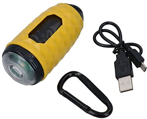 AB Tools Taschenhalter für Hunde/Welpen, blinkend, mit Taschenlampe