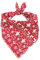 ARING PET Hunde-Bandana, Dreieckiger Lätzchen-Schal aus Baumwolle, Weiches, Bequemes Weihnachts-Rentier-Hund-Bandanas für Kleine bis Große Hunde und Katzen