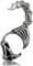 Holibanna Anneau de Scorpion Vintage Anneaux Scorpion Réglables Anneau de Joint à La Jointure Gothique Anneau à Articulations à Queue à Charnière Mobile pour Les Bijoux de Costume de