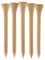 1000 Pcs Natural 70mm 2 3/4 Bamboo Golf Tees Eco Friendly & Sustainable Strong Bamboo