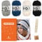 myboshi Strickset Mütze Irvine, Strickpaket für Fortgeschrittene, inkl. No.1 Wolle, Nadel, Anleitung und Label, 30% Merinowolle Marine mit Nadelspiel