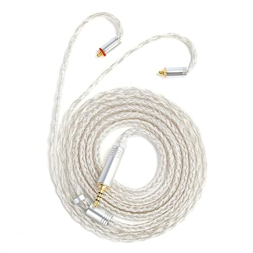 ivipQ 24-Kabel-HIFI-Kopfhörer-Upgrade-Kabel 3,5/2,5/4,4 mm QDC/MMCX/0,78 2Pin für KZZSX/ZSN NX7 PRO / DB3 SE535 / SE846