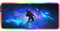 Bimormat Tappetino per mouse RGB per gaming, 900 x 400 x 3 mm, XXL, con base in gomma antiscivolo e bordi cuciti, per giocatori personalizzati (DE9040)