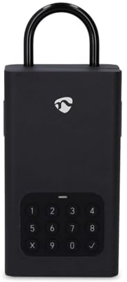 Nedis SmartLife Schlüsselbox - Schlüsseltresor - Tastensperre - Aussenbereich - IPX5 - Schwarz