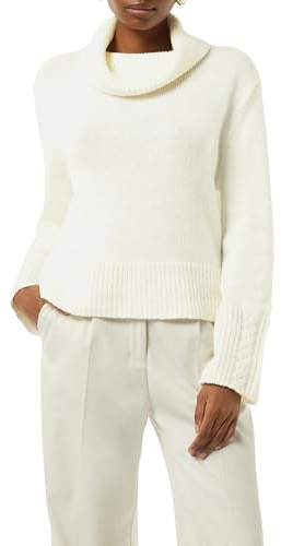 Comma Rollkragenpullover mit Zopfdetail