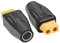 RIIEYOCA XT60 auf DC7909 Adapter, XT60 Buchse auf Buchse DC7909 kein Kabel Adapter für RC Auto, FPV Drohne, LiPo Akku, Laptop Netzteile, etc (2PCS)