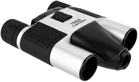 Lechnical Binocolo digitale con fotocamera e registrazione video 10x Zoom CMOS ad alta definizione per visione notturna Binocolo portatile con fotocamera per adulti