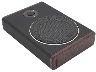 vinnyooc Subwoofer per auto da 8 pollici, 600 W, subwoofer attivo, altoparlante compatto, amplificatore per auto, amplificatore stereo basso, altoparlante per jeeps, auto sportive