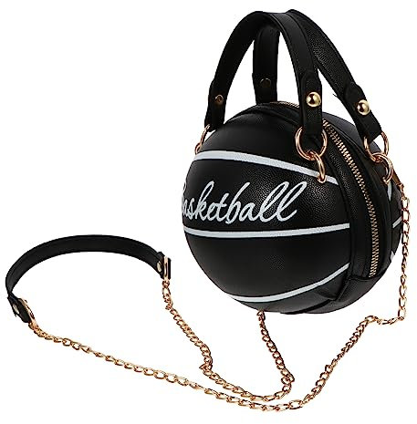 SOIMISS Sac Bandoulière Femme Forme Basket-ball Mode Petit Sac Crossbody Polyvalent Pour Shopping Voyages Quotidiens