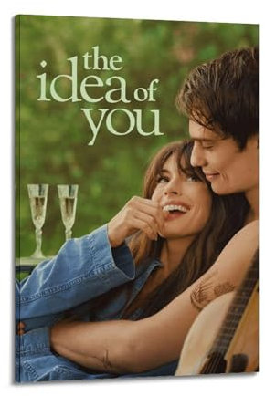 DWNARTS Poster The Idea of You, klassisch, romantisch, Filmposter, ästhetische Wandkunst, dekorative Drucke für Wohnzimmer, Schlafzimmer, 20 x 30 cm, Rahmenstil-1