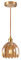 Suspension en Verre Ambre Fleur Vintage Laiton Doré Lustre Salon Moderne Éclairage de Plafond Art Déco Intérieure Suspendues Pour Salle à Manger Chambre Cuisine