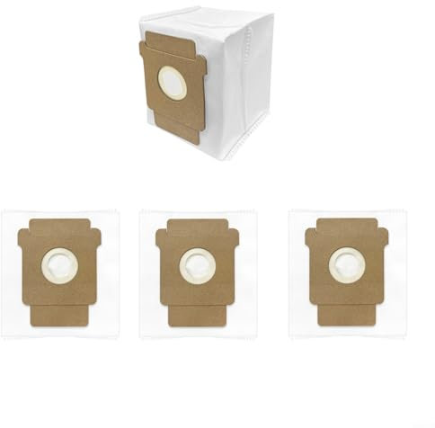 Lot de 4 sacs à poussière de rechange pour aspirateur iRobot-Roomba 105-Combo /-Vac, Plus 405-Combo / 505-Combo