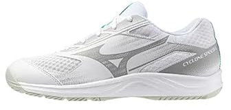 Mizuno Cyclone Speed 5 White/Black/Frozen Emerald - 7/40.5