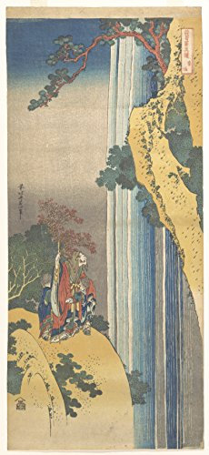 Katsushika Hokusai – Ri Haku, Spiegel der Gedichte