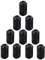 Futheda 10PCS 3 mm Diametro Interno Clip-on ferrite Anello Core Anti-interferenza ad Alta frequenza Filtro RFI EMI soppressore Clip Cavo Nero