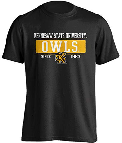 NCAA Bar Mascot Established T-Shirt aus Baumwolle - Schwarz - Groß