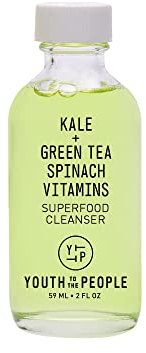Youth To The People Superfood Cleanser Mini Travel Size – Vegane Gesichtswäsche mit Spinat, Vitaminen C, E + K – nicht trocknender Gel-Schaumreiniger für alle Hauttypen – Clean Beauty (57 ml)
