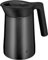 WMF Kineo doppelwandige Isolierkanne 0,6l, Thermoskanne Edelstahl mit Klick-Verschluss, Kaffeekanne hält Getränke 12h warm & 24h kalt, matt/graphit