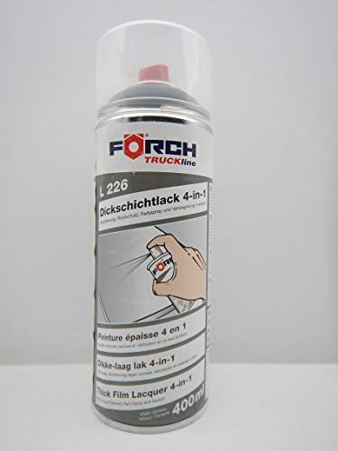 FORCH 4 in 1 DB 7354 ARGENTITGRAU GRAU DICKSCHICHTLACK Lack Spray SPRAYDOSE 400ML (1)