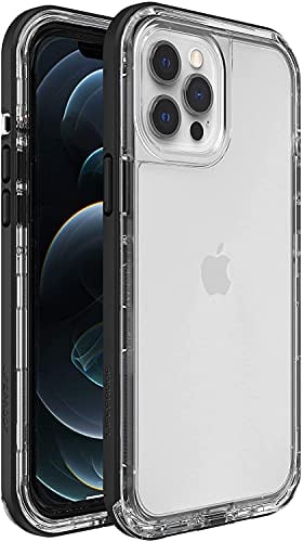 LifeProof for Apple iPhone 12 Pro Max, Slim DropProof, DustProof and SnowProof Case, Next Series, clear/black