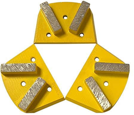 Diamant-Schleifscheiben für Lavina & Edco Magnatrap Schleifer 3er Set Extra Soft Bond, Körnung 30/40