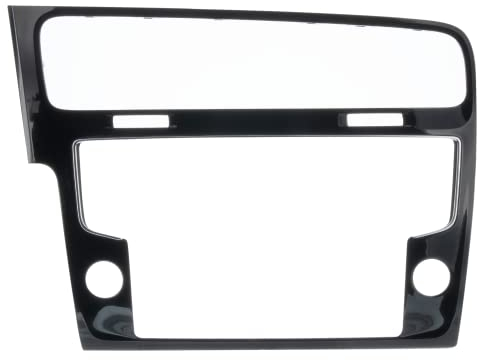 Need4Street Radioblende zur Nachrüstung des großen 8 Zoll Displays, schwarz, Einbaurahmen kompatibel mit VW Golf 7, geeignet für Navigation Discover Media und Radio Composition Media, MIB2