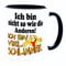 Ich bin nicht so wie die Anderen! Ich bin viel Schlimmer Kaffeetasse witzige Tasse mit Spruch für verrückte beklopte bescheuerte lustige durchgeknallte Kollegen Kollegin Arbeit Büro Handwerker Spaß
