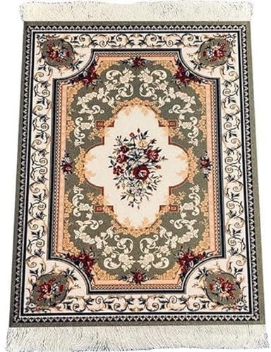 Persian Carpet Mouse Mat (Green - Nature Garden style)