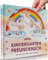 Milula Studios Freundebuch Kindergarten Mädchen - Mein Kindergarten Freunde Buch - Hardcover Einband - Freundebuch Einhorn Ersten Freunde - Freundschaftsbuch Kindergarten Mädchen