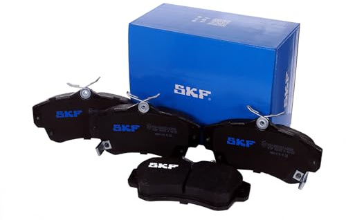 SKF Scheibenbremse Bremsbelag VKBP 80605 A - 4er Set - Position Vorderachse Höhe 78 mm Länge 171 mm Breite 131 mm Dicke 19,5 mm - OE Qualität