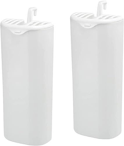 Humidificador Para Radiador de Plástico Con Colgante En Plástico/Evaporador De Agua Para Radiador/Juego de Humidificadores de Plástico Color Blanco 22cm x 9cm x 8cm (2Uds/Blanco)