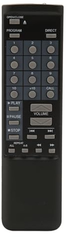 RC 220 Remote Control for Denon Stereo CD Player | Universal Replacement Remote with Sensitive Buttons, for DCD 580 DCD 820 DCD 480