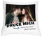 Romantisches Foto-Kissen Drück Mich | personalisiert mit einem Wunschfoto | Kuschelkissen | Schmusekissen | Dekogeschenk | 40 x 40cm | Geschenkidee für Männer und Frauen