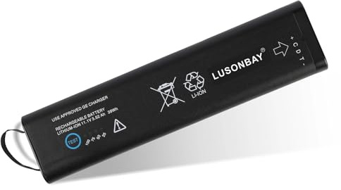 LUSONBAY SM201-6 Akku Ersatz für Notebook SM 201-6 kompatibel mit GE Dash 3000 4000 5000 B20 B30 B40 B20I B30I B40I Healthcare for Anritsu MT9083 Series 11,1V 39Wh
