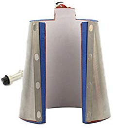 SagaSave Becher Presselement Element Wärme Pressmaschine Anhang 220V Tasse Presse Heizung Transfer Aufsatz Silikagel für Kaffeetassen Tassen (12 Unzen)