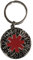 Rock Off officially licensed products Red Hot Chili Peppers Asterisk Band Logo Schlüsselring Schlüsselring One Size