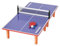 Small Ping Pong Table Set, Compact Ping Pong Table, Foldable Ping Pong Table, Weatherproof Stable Table Tennis Tables, Multi Games Table, Easy to Use, Portable for Kids Adults Game Rooms
