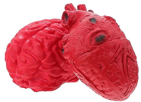 Abaodam 2pcs Halloween Human Props Realistic Fake Organs for Spooky Decorations for Halloween Parties and Themed Events