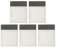 Filtros de esponja de repuesto diseñados para adaptarse a aspiradoras populares como la X800 y otras, paquete de 5