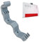 Decoralin Supporto da parete compatibile con Fritz!Box 7530, 7530 AX, 7510, 5530, 4050, 6850 LTE/5G - Supporto router a parete - Grigio