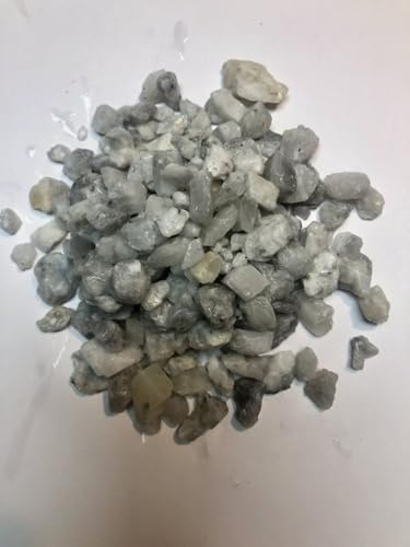 GRDplanten Gletscherweißer Kies 8–15 mm – 20 kg – feiner weißer Zierkies