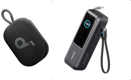 Anker Zolo 25000mAh 165W Power Bank + Soundcore Select 4 Bluetooth Speaker Bundle, Ultra-Fast Laptop Charger & Waterproof Portable Speaker for iPhone, MacBook, and More