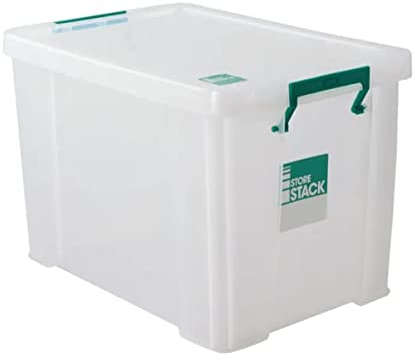StoreStack Clear 2.6 Litre Storage Box W240xD130xH140mm RB00816